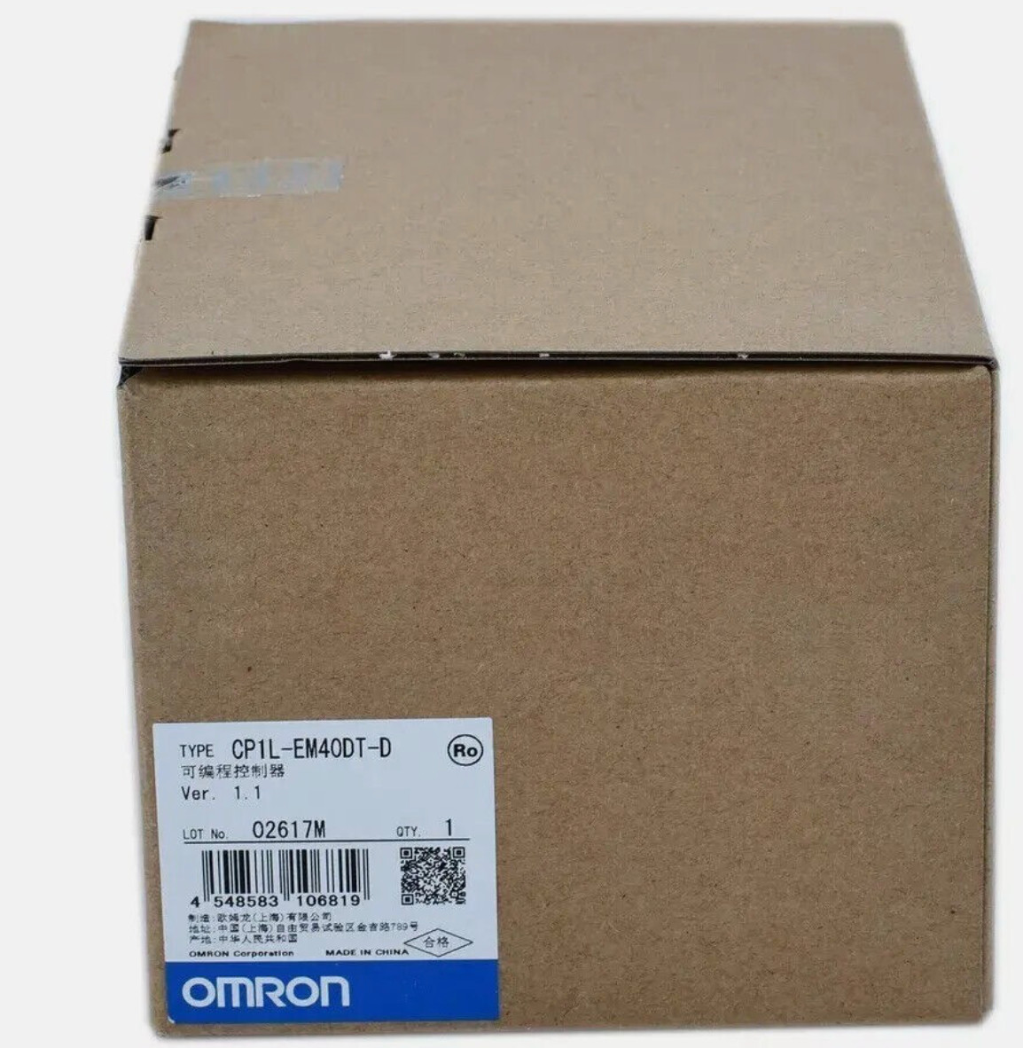 1pCS for CP1L-EM40DT-D NEW OMRON CP1LEM40DTD PLC Processor Module &amk