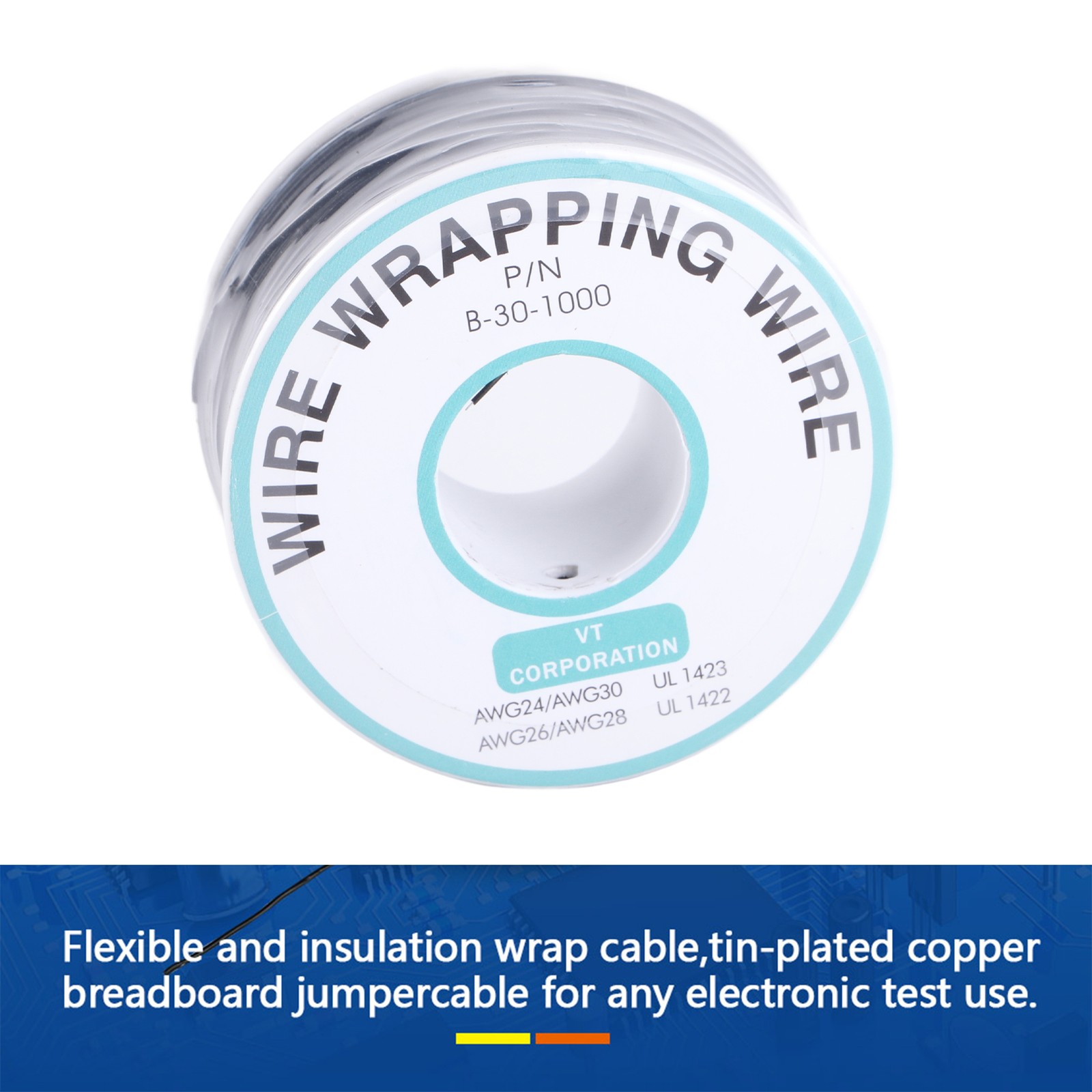 0.25mm WiRe Wrapping Single Wire Core Strand 30AWG Cable 250meter Black❀