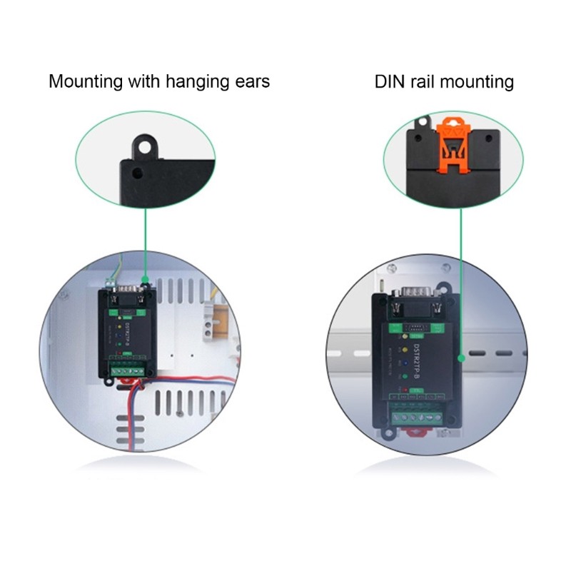 RS232 TTL Serialed Converter Module Power Isolation Multiple DB9 Male