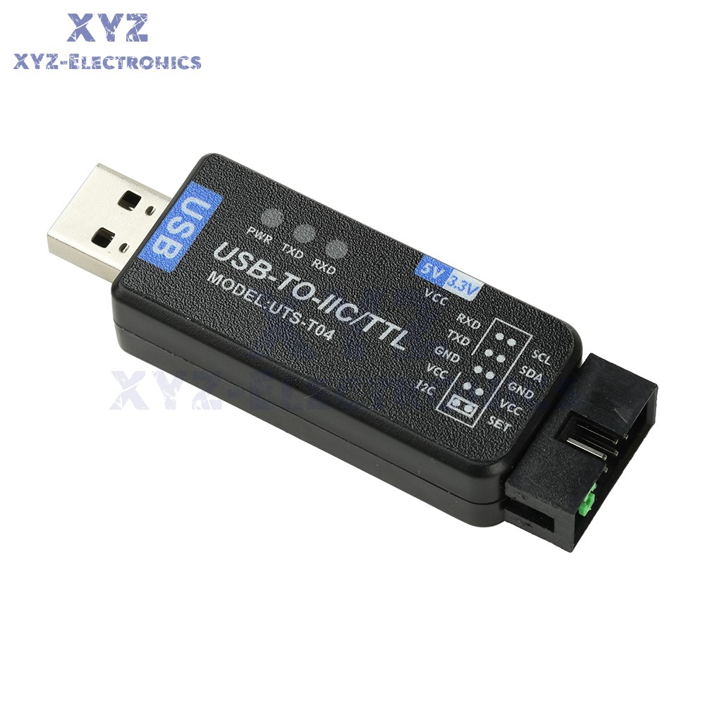 USB to IC2 IIC/TTL Serial Port UART Communication Module Flashing Downloader