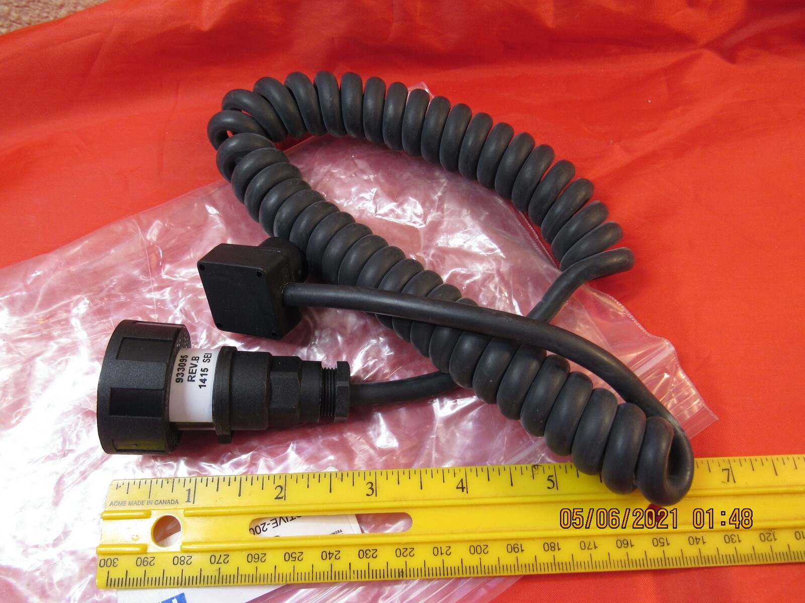Ametek Detective-200 Cable 933095 Rev B. 1415 SEI OPT15