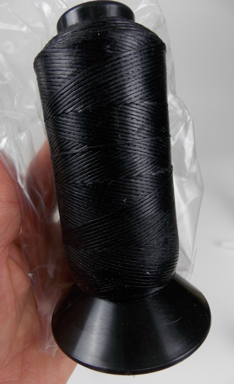 ALPHA WIRE 515775 Nylon Waxed Lacing Tape – Black – Size 5 (.050″) 500 Yards-NOS