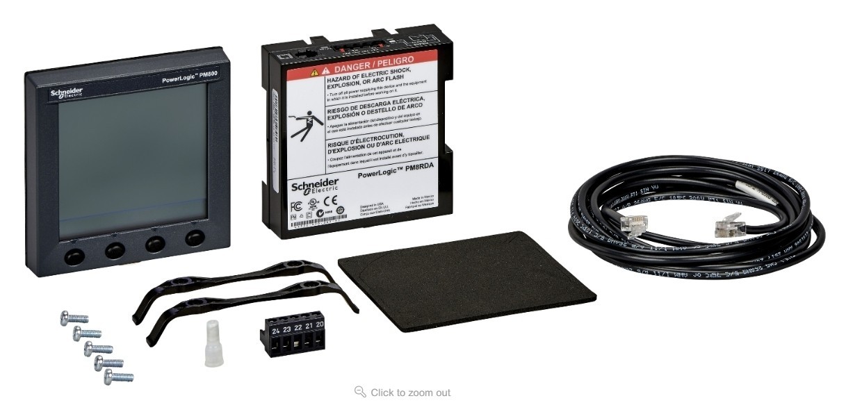 Square D PowerLogic PM8RD Remote Display Kit – For PM800 Series Power Meters