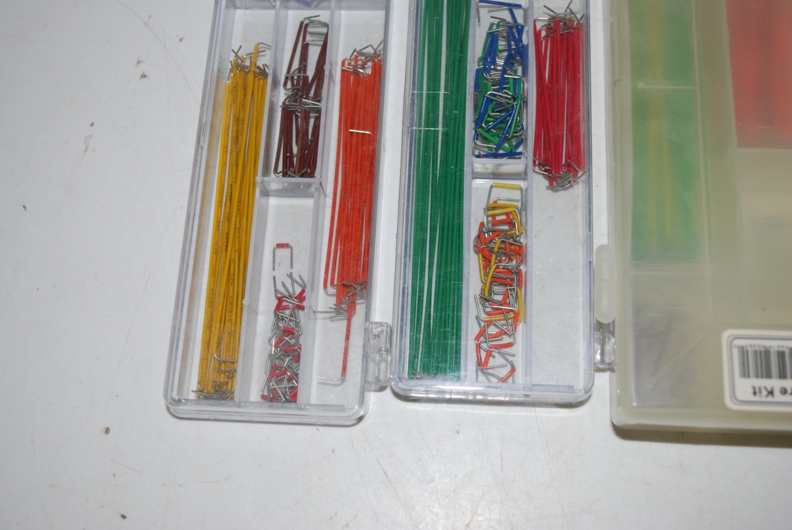 Electronics Jumper Wire Kit Lot – U‑Shape Solderless Breadboard Wires