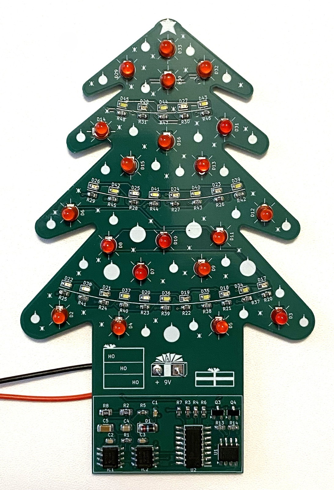 Practice Circuit Board SMD Soldering Kit – Christmas Tree