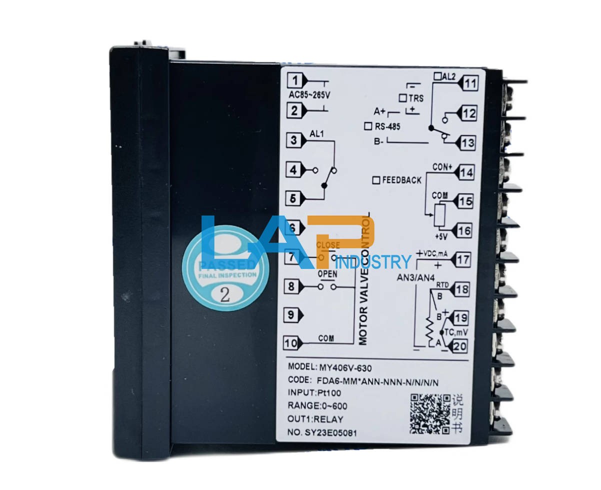 1PCS New MY406V-630 Digital temperature controller INPUT:Pt100 REALY