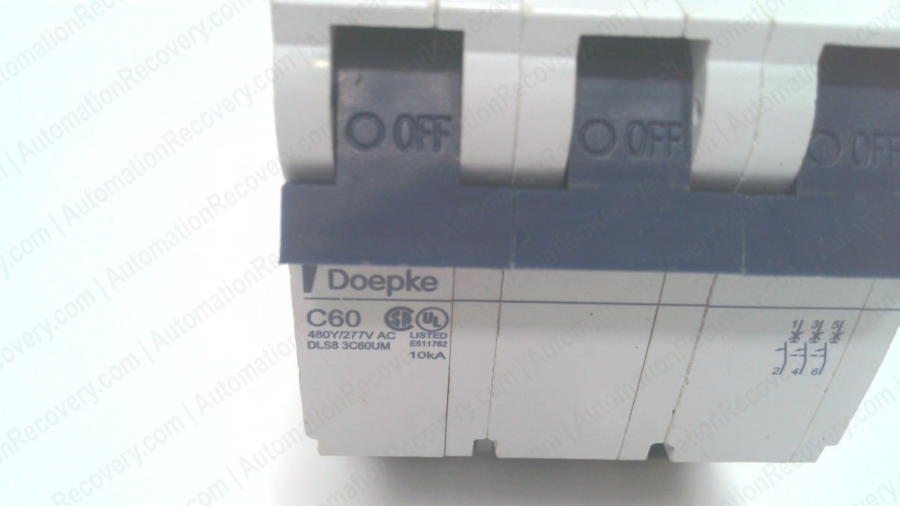 DOEPKE DLS8 3C60UM, MANUAL MOTOR CONTROLLER, NEW* #341922