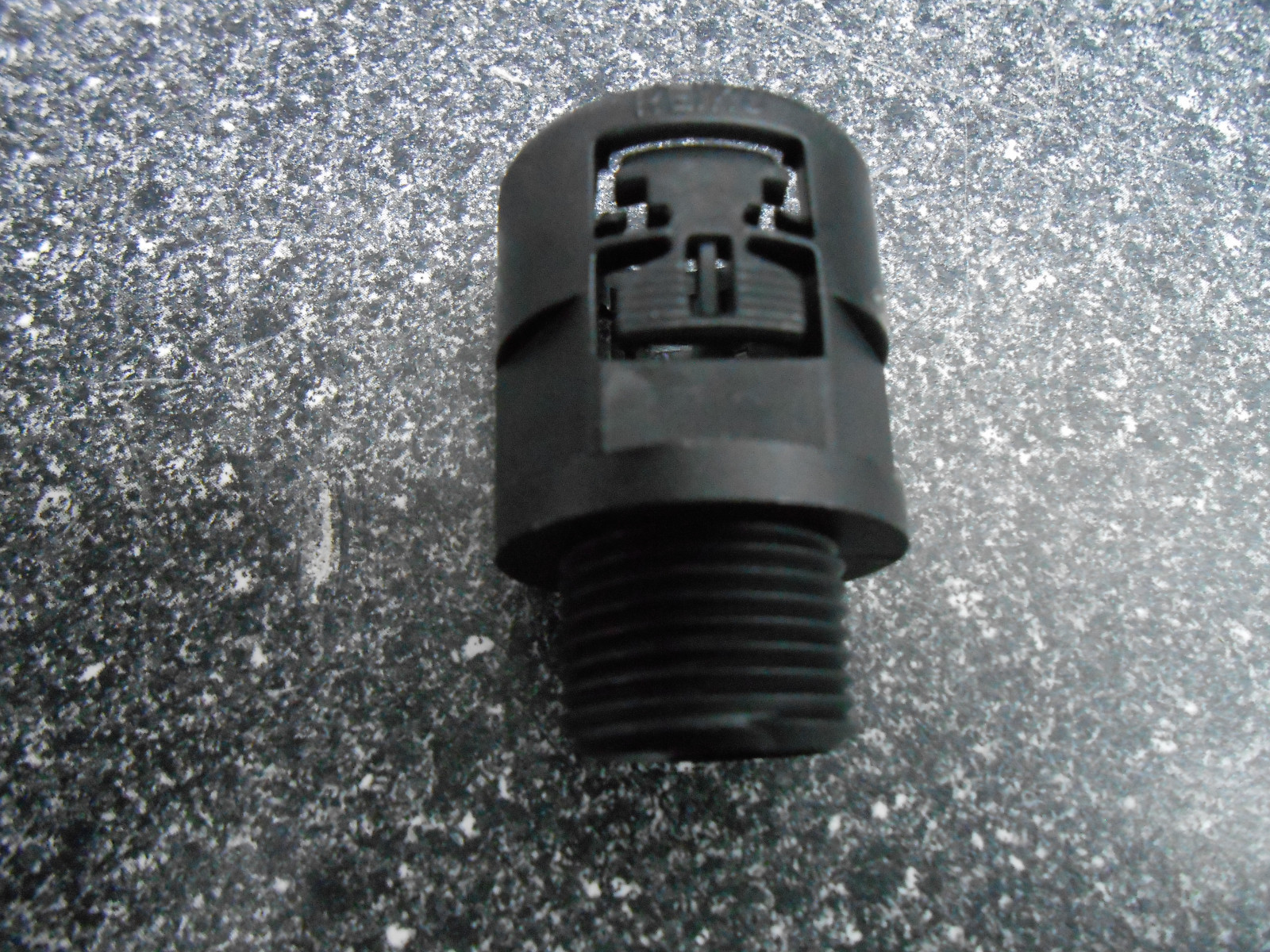 5 x REIKU PAGOB-17P11 BLACK POLYMID STRAIGHT CONNECTORS WITHOUT SEAL