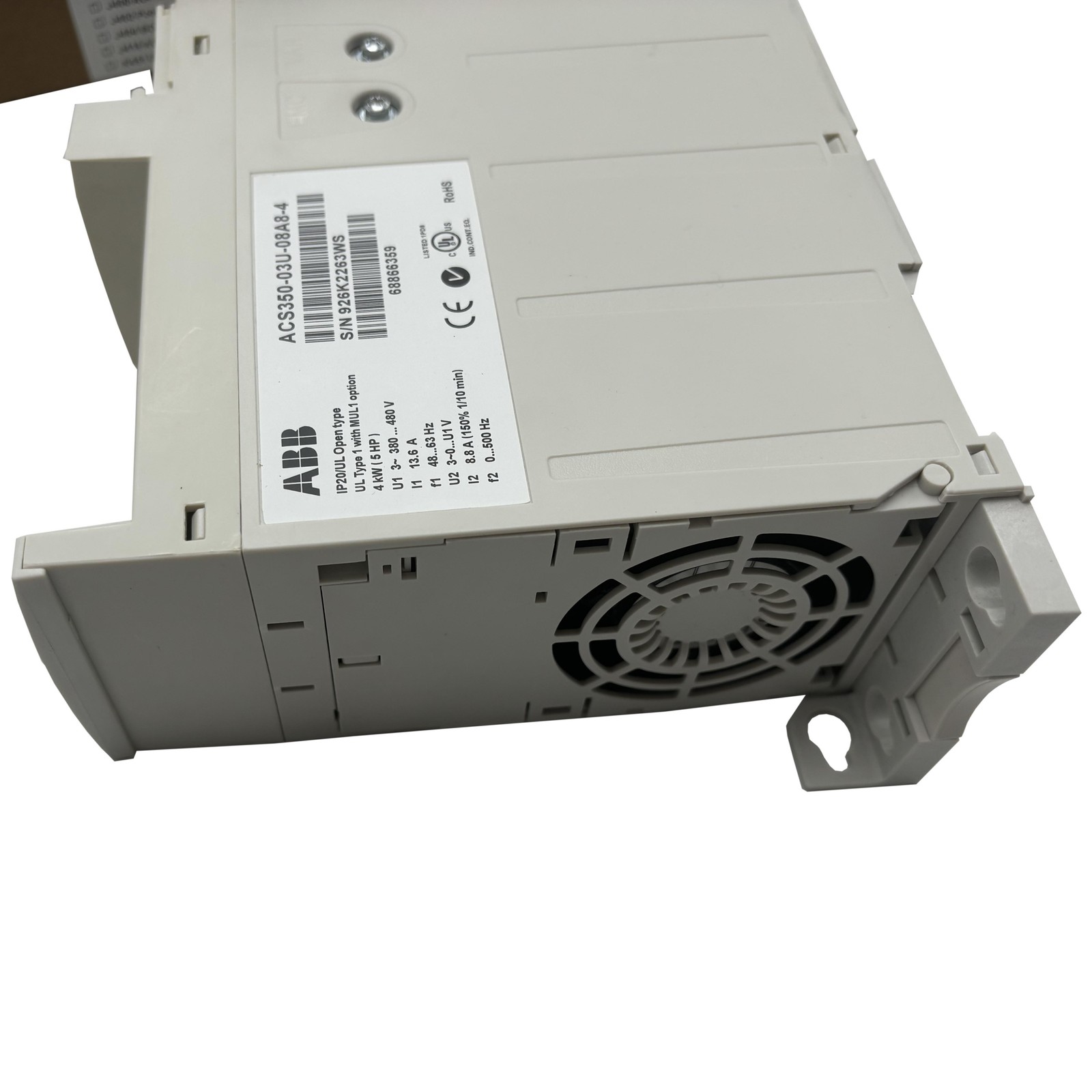New Variable Frequency Drive ACS350-03U-08A8-4 for ABB 926K2263WS 8.8A 5HP 4KW