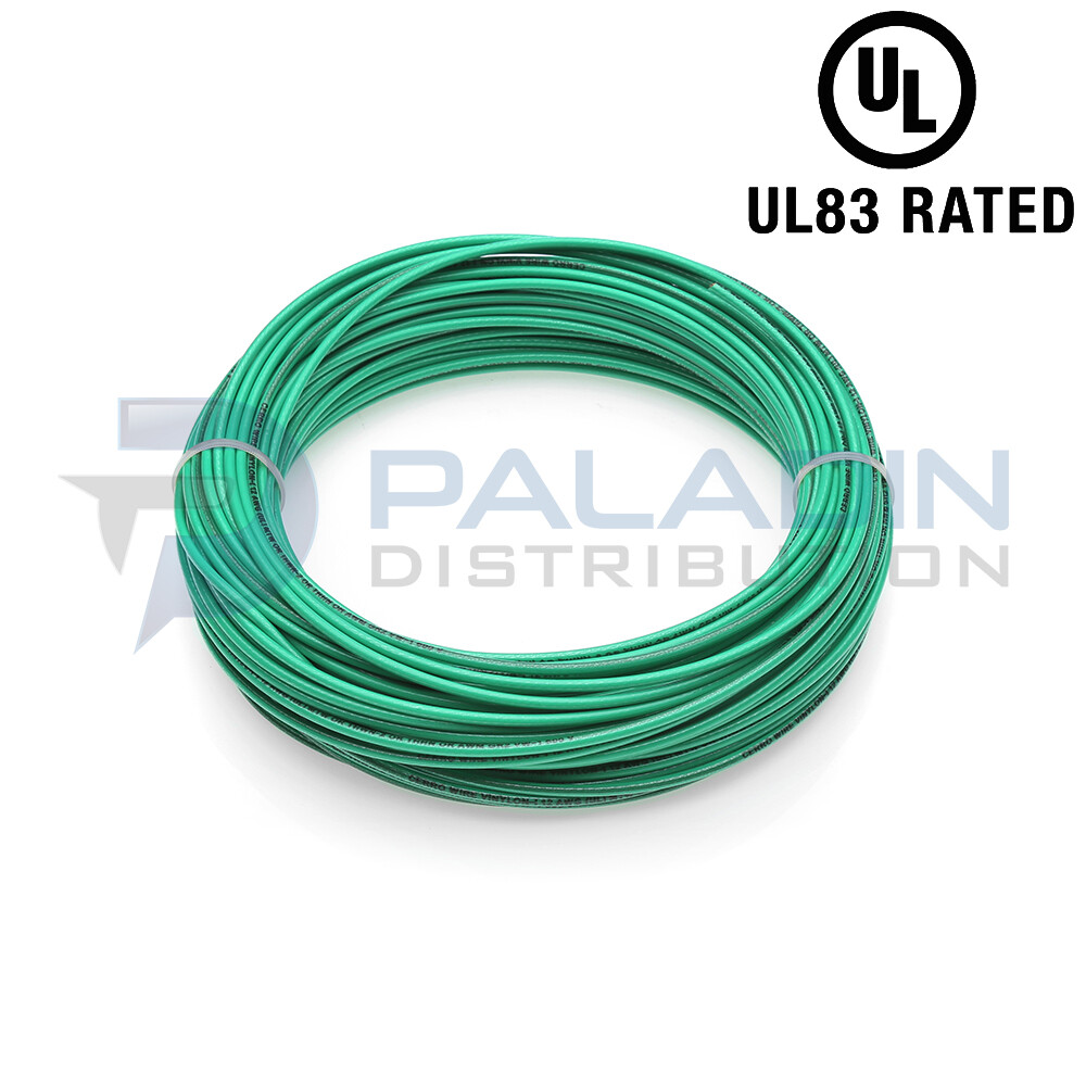 #12 AWG Gauge 600V THHN Solid Copper Wire Multi Colors Available – UL Listed