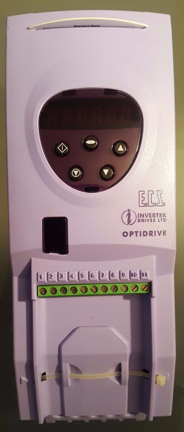 INVERTEK 24075 – THREE PHASE MOTOR CONTROL INVERTER – 2.2 A – 0.75 KW