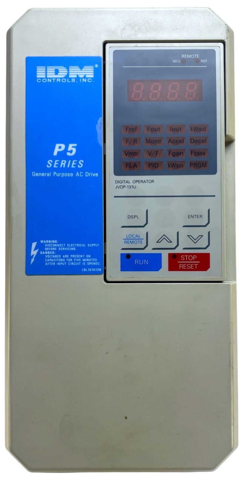 IDM Controls CIMR-P5U23P7 General Purpose Drive (Used/Not Tested)