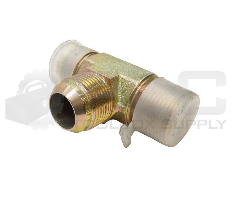 LOT OF 2 NEW A-W HYDRAULIC TEE ADAPTER 3/4″