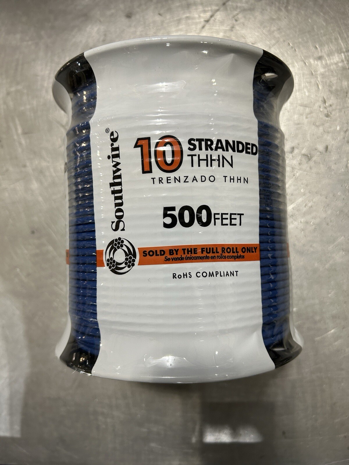 500 feet Southwire Blue Stranded #10 AWG THHN Electrical Wire ￼