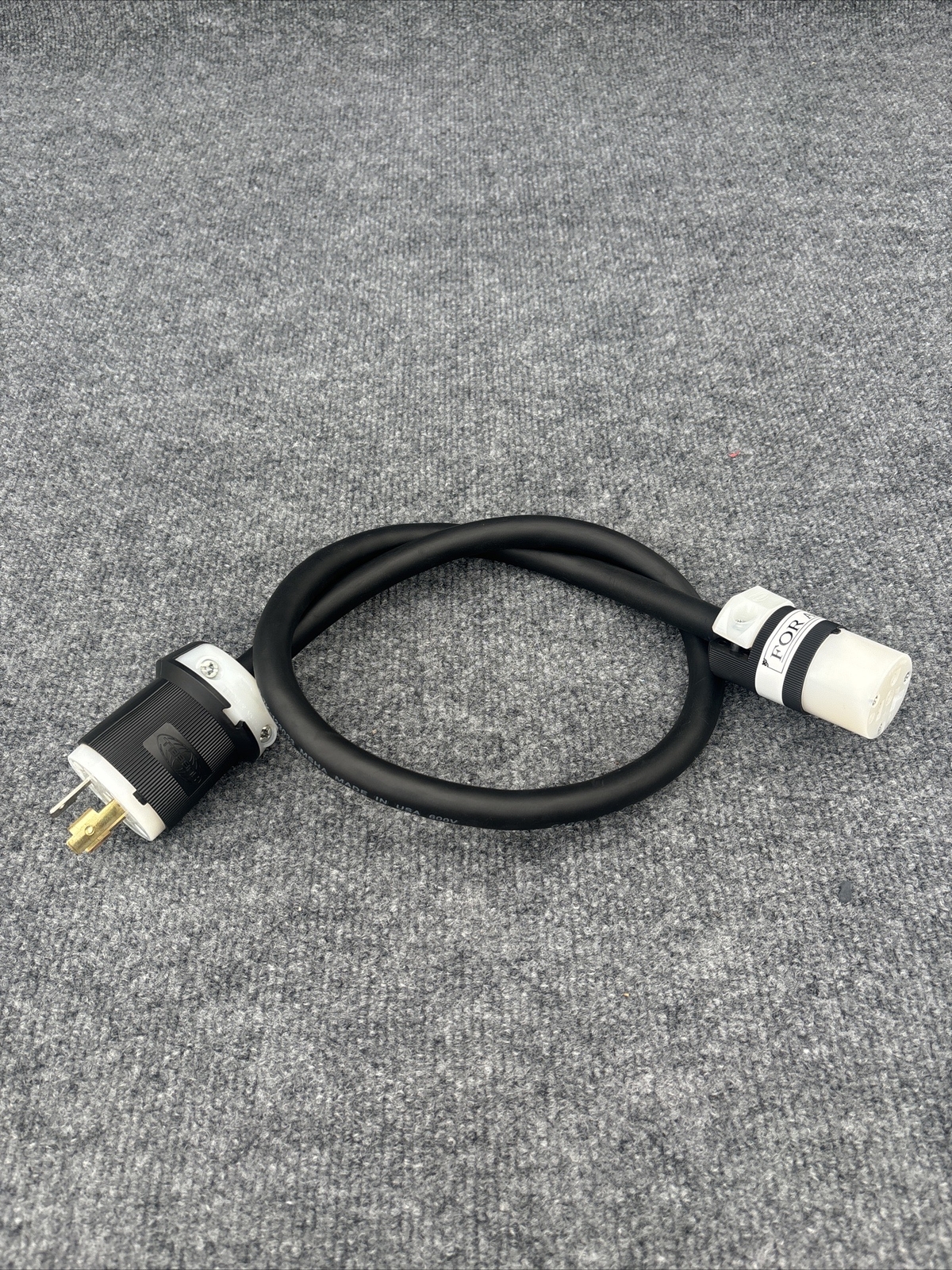 30″ Cord Set CAROL 12/3 90C SOOW cord with Hubbell HBL5369C & HBL2311 New