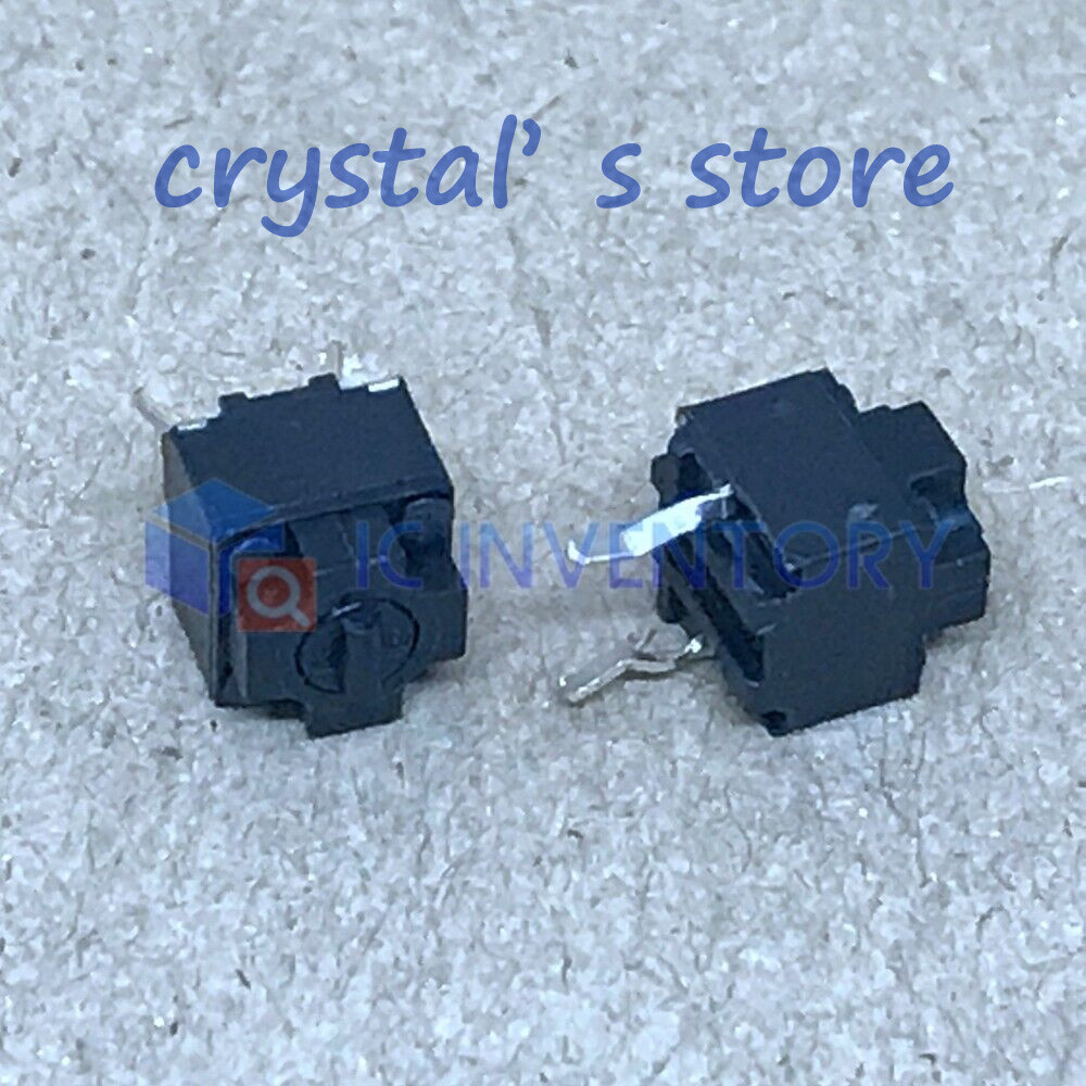 10pcs Square Micro Switch for Mouse Black Button EVQP0E07K