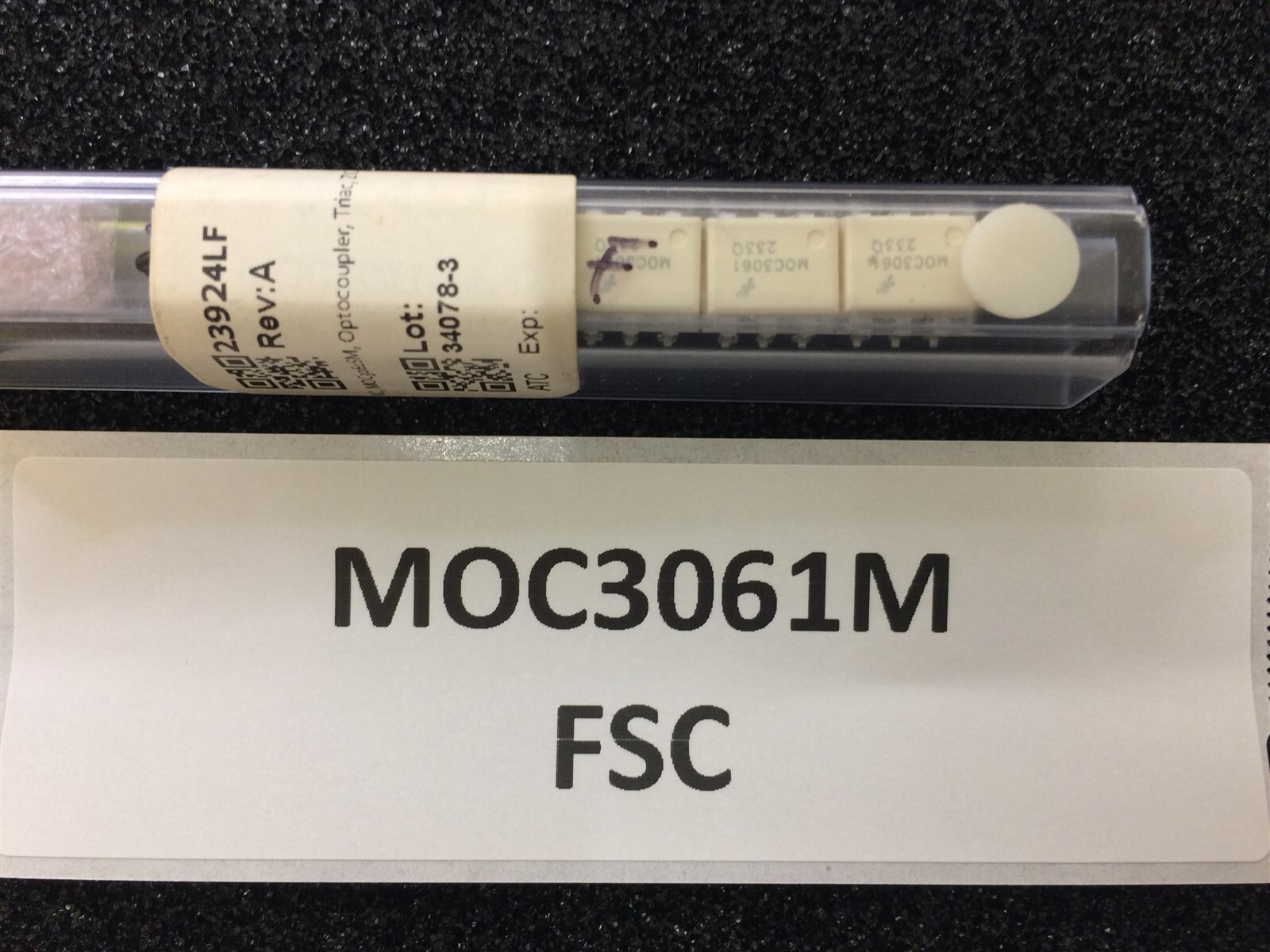 MOC3061M FSC OPTOISOLATOR 4.17KV TRIAC 6PIN PDIP 5 PIECES