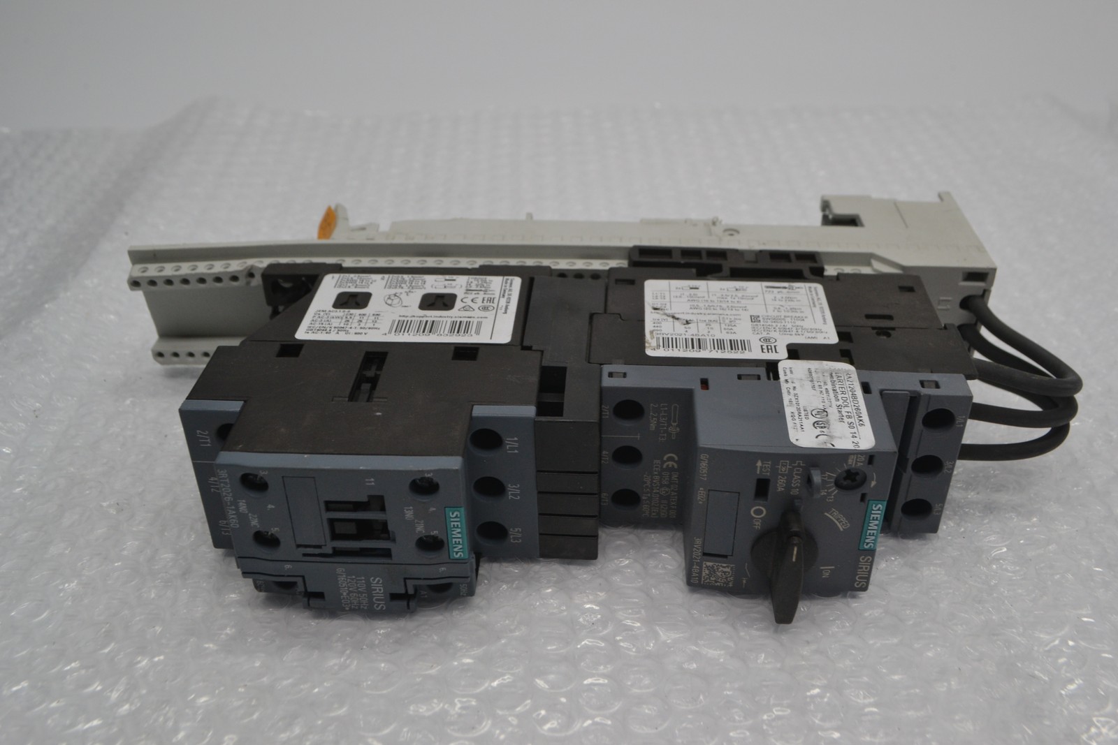 SIEMENS 2RA21204BD260AK6 MOTOR STARTER UNMP