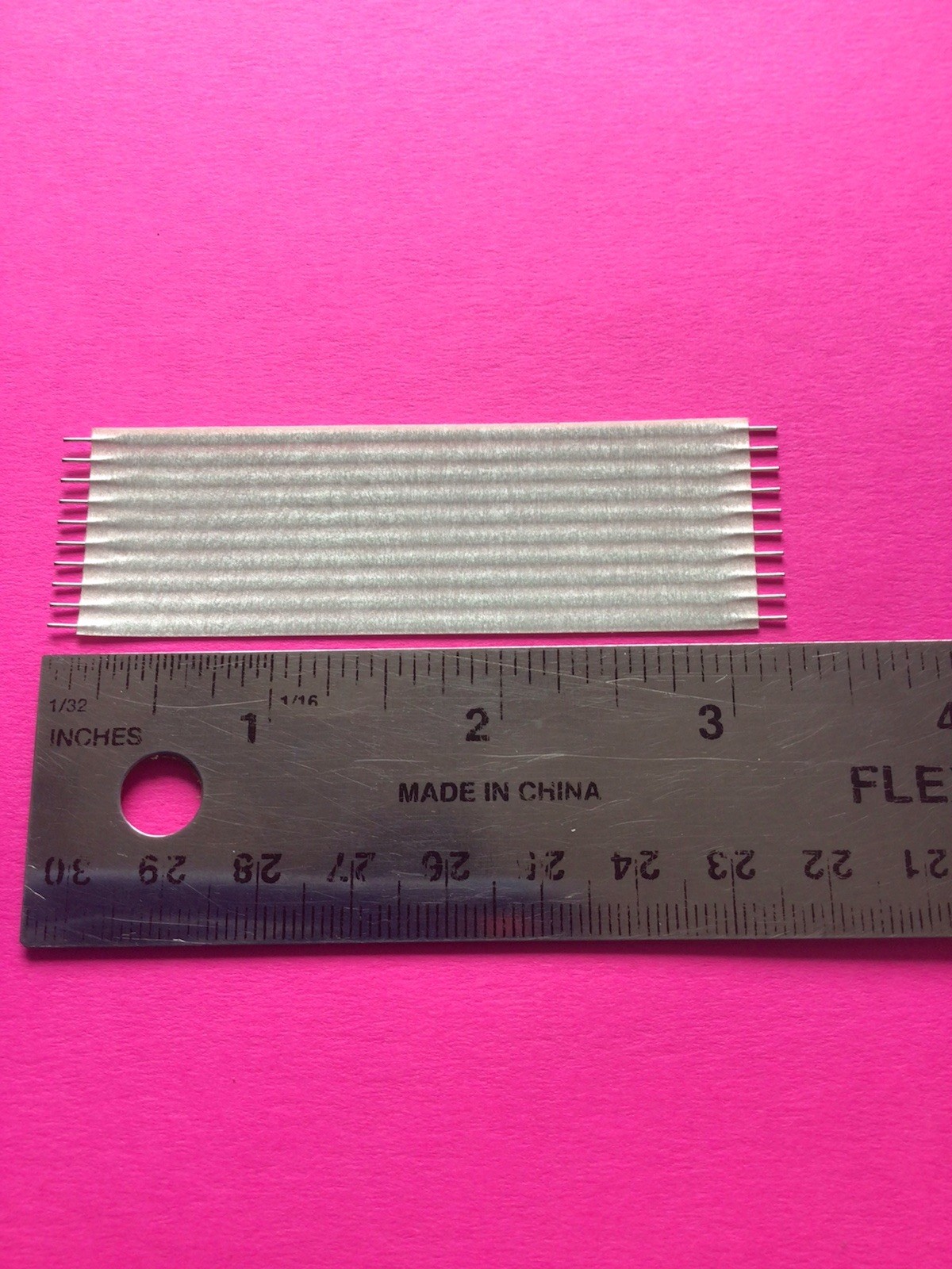 ( Lot Of 2 ) Flexible Flat Ribbon Cable 10 Way (wire) Jumper Cable