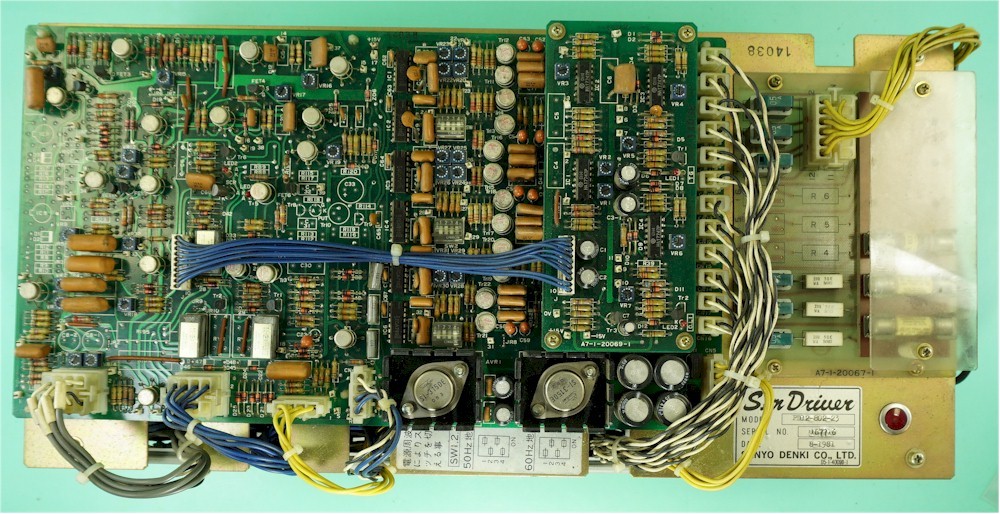 SANYO DENKI PD12-802-23 San Driver from decommissioned working machine