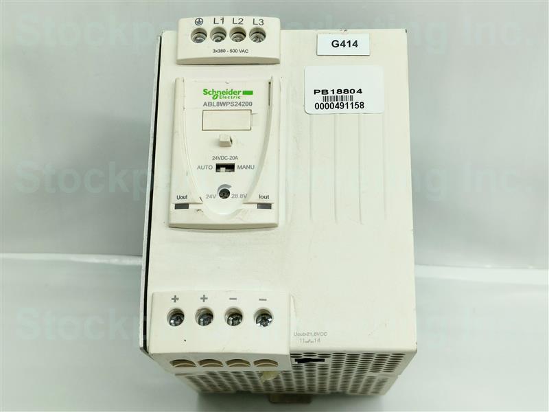 Schneider Electric ABL8WPS24200 Rail Power Supply 30 Days Warranty