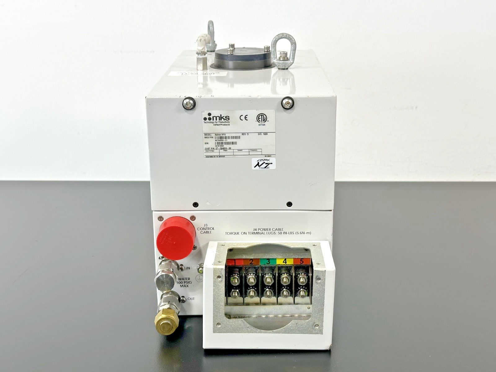 MKS ASTeX Astron HFS AX7645RH-01 Remote Plasma Source 27-324553-00 Parts