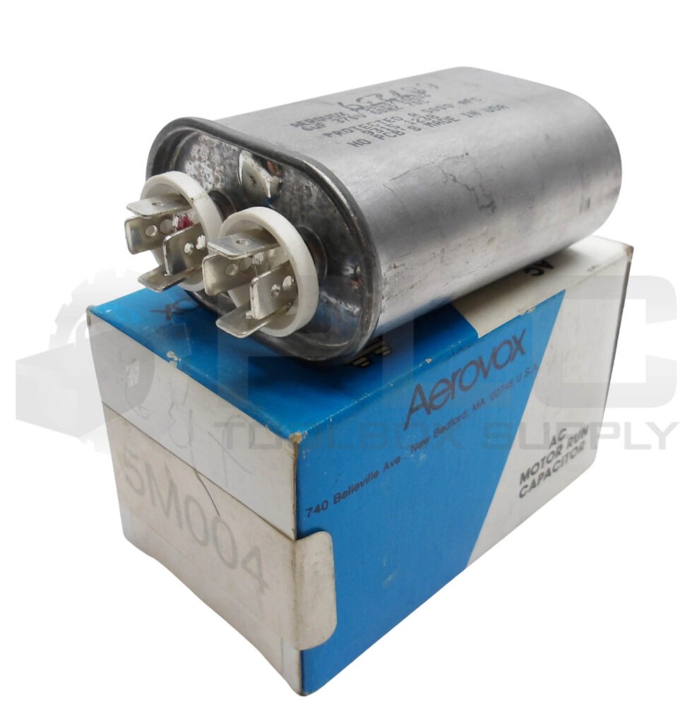 NEW AEROVOX P50G3706ED3 MOTOR RUN CAPACITOR 370V