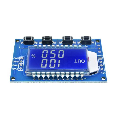 1-100PCS LCD PWM Pulse Frequency Duty Cycle Square Wave Signal Generator Module