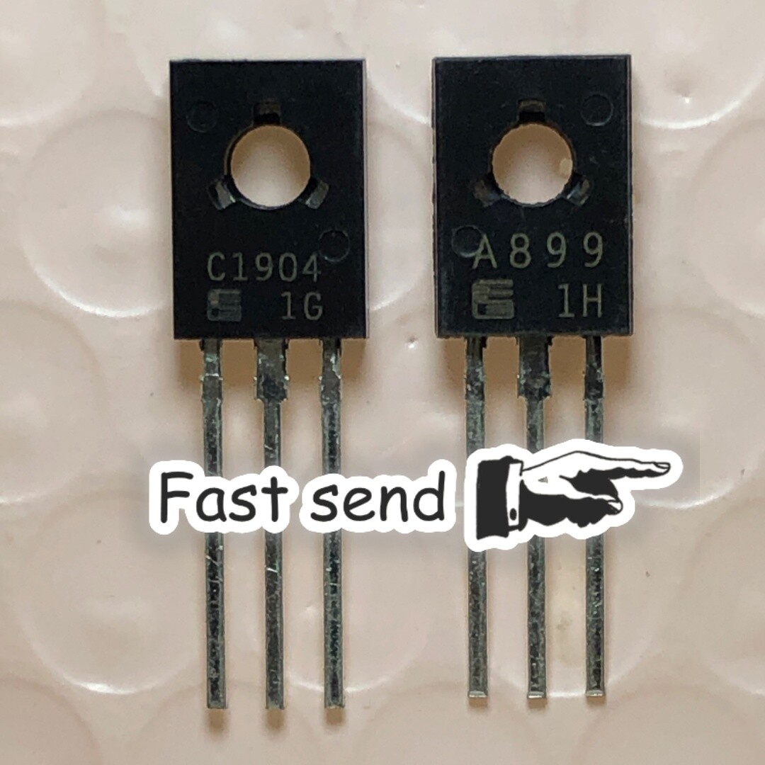 5pairs OR 10pcs 2SA899/2SC1904 A899/C1904 FUJITSU Transistor TO-126