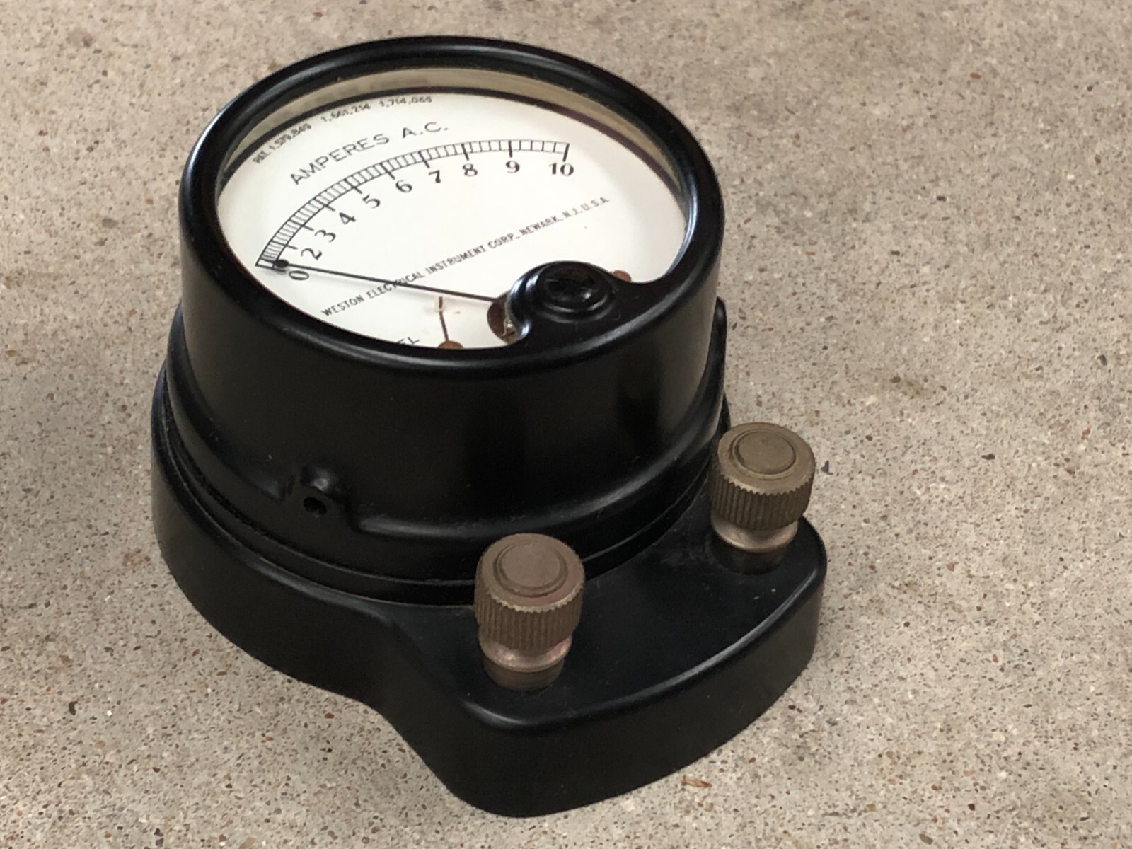 Weston Model 526 Laboratory AC Milliamperes mA Meter 0-100 VAC Steam Punk