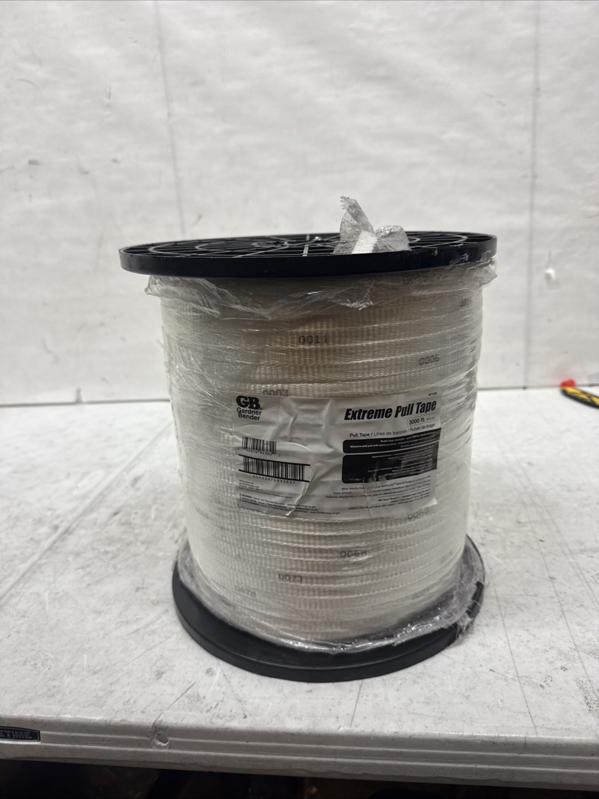Gardner Bender MT1500 Xtreme True Tape 1/2 in x 3000 ft 1250 lb Tensile Strength