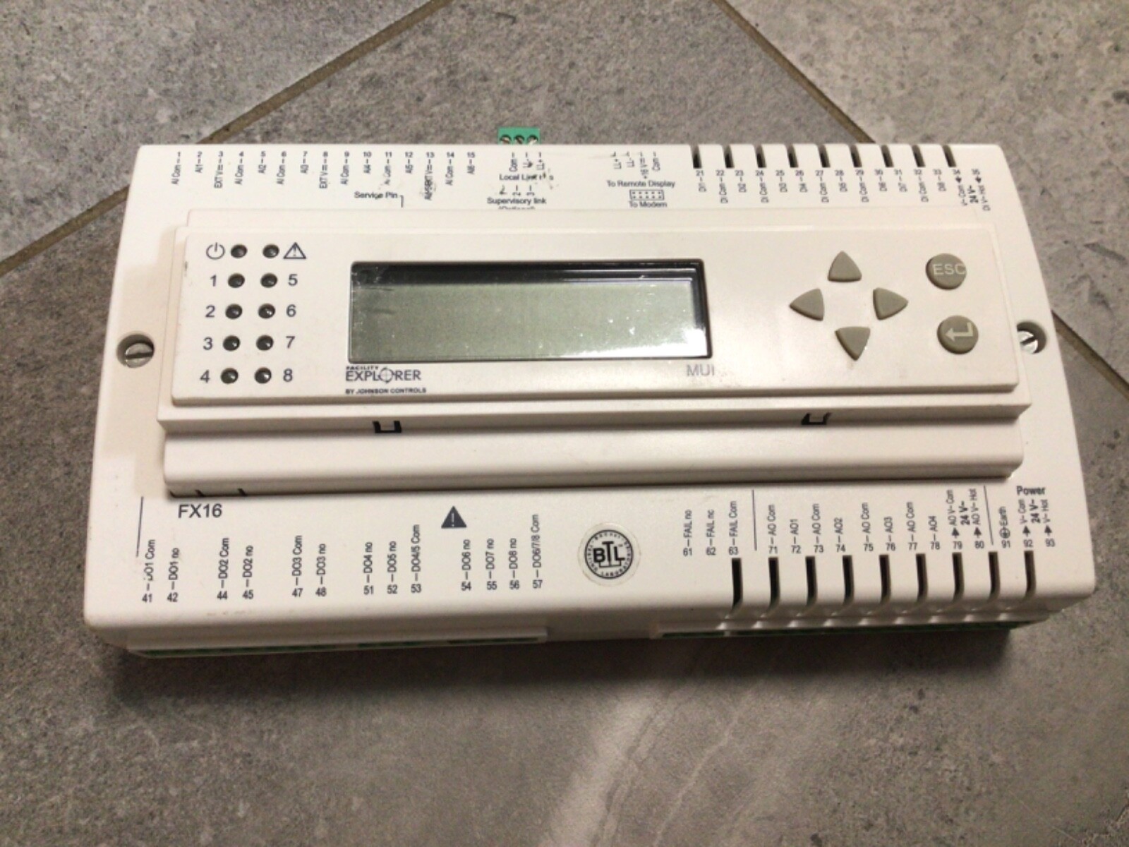 JOHNSON CONTROLS LP-FX16X64-000C MASTER CONTROLLER NEW