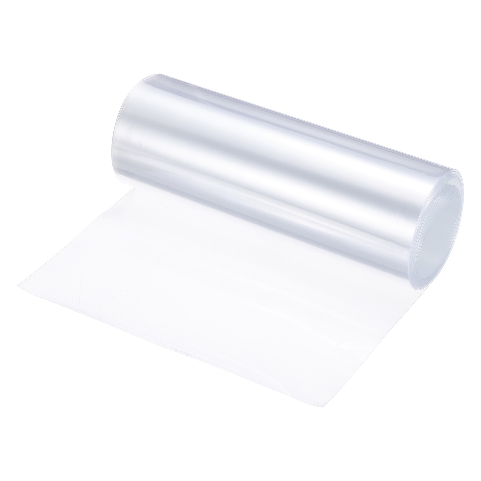 Battery Wrap Heat Shrink Tubing 115mm Dia 180mm Flat 8 Feet, Clear