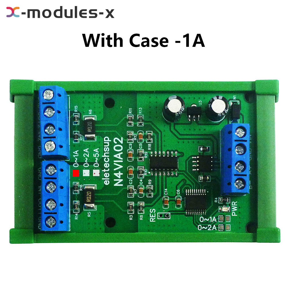 RS485 0-1A 0-30V Current Voltage Collector Voltage Signal Acquisition MODBUS RTU