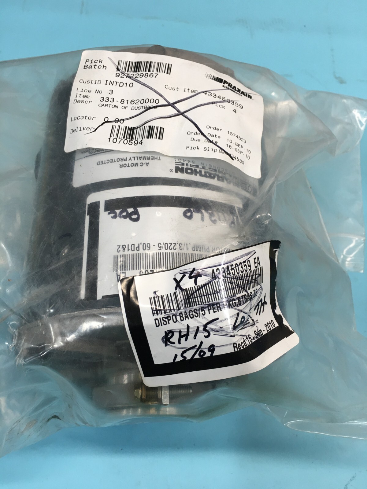 Marathon Electric 5KH32GNB812AX A-C Motor Pump, 1/3, 220/5-60, PD1&2, 132912