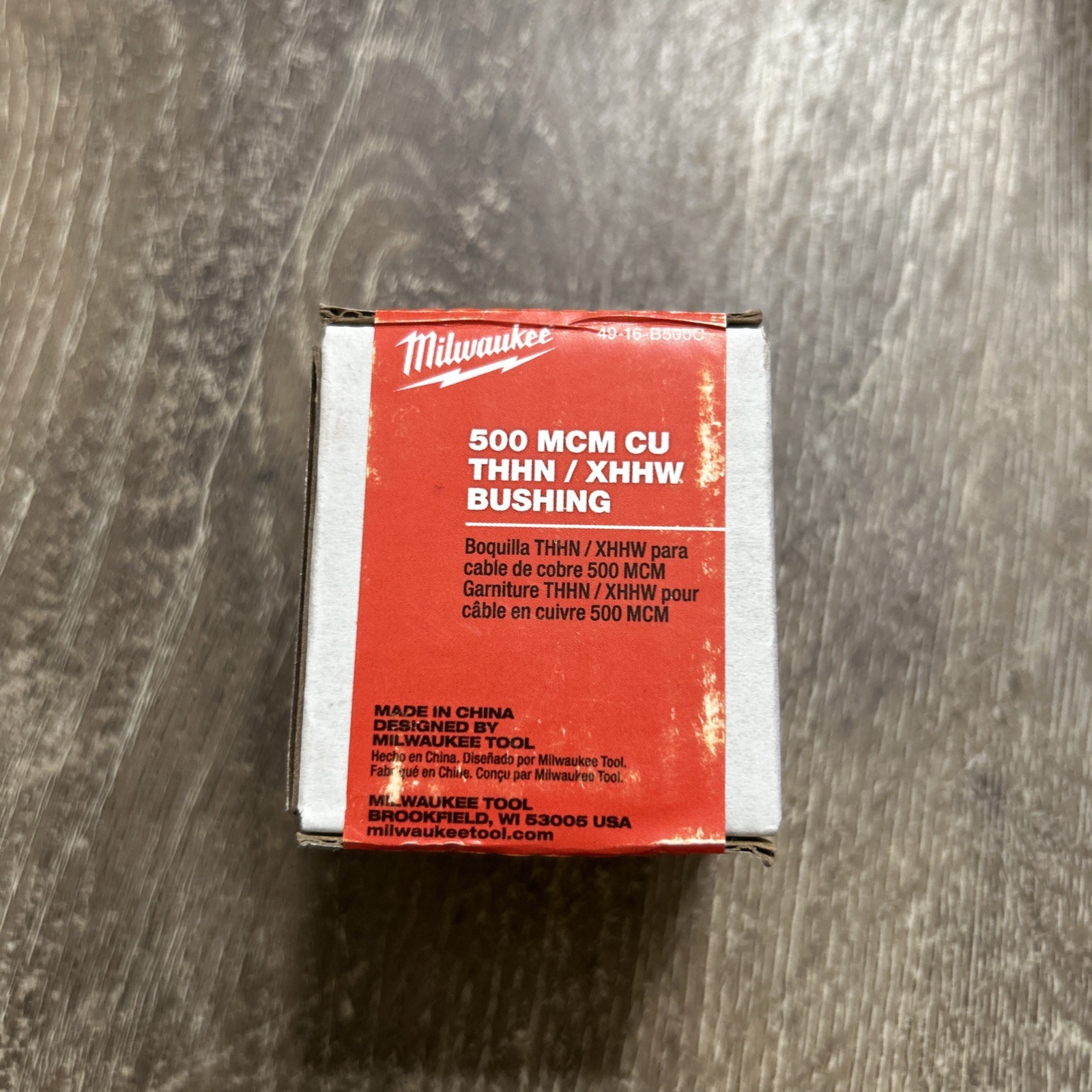 Milwaukee Tool 49-16-B500c 500 Mcm Copper Thhn / Xhhw Bushing For M12 And M18