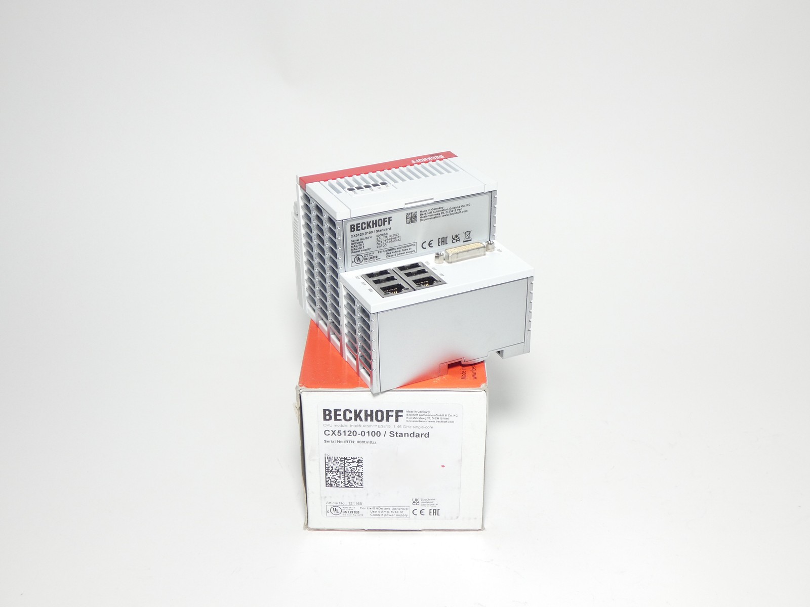 Beckhoff CX5120-0100 CPU Module Embedded PC 1.46 GHz Single-Core CX5120