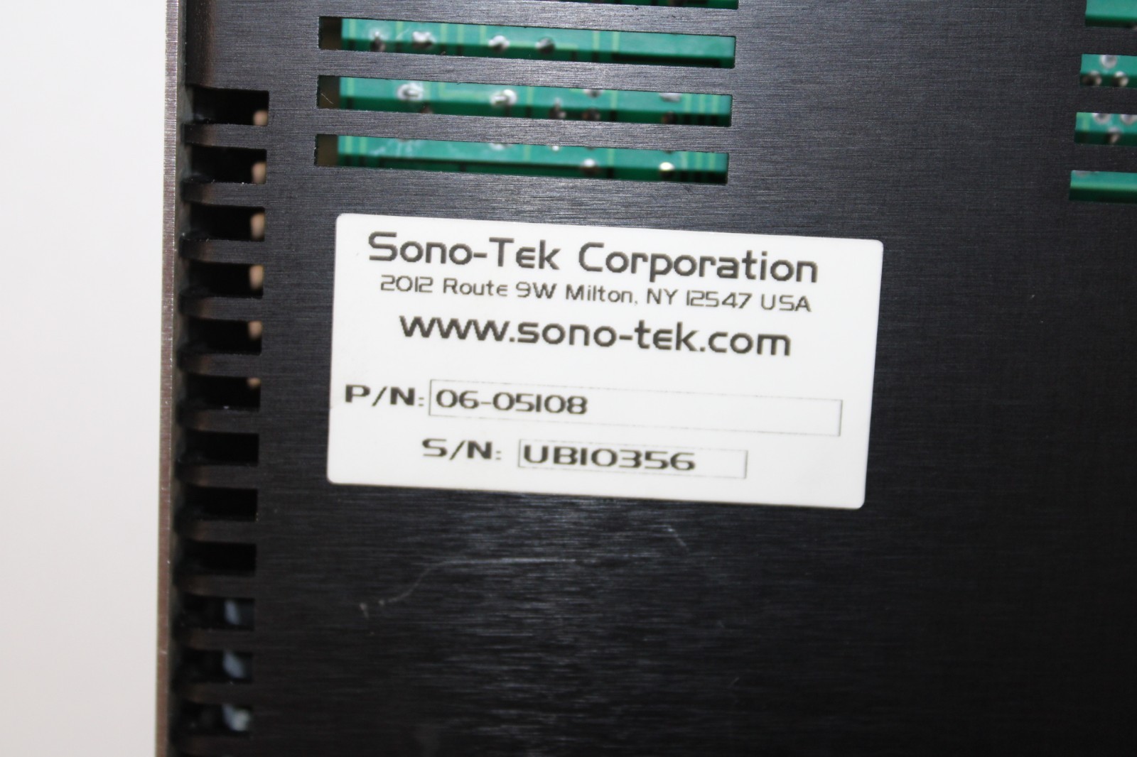 SONO-TEK 06-05108 BROADBAND ULTRASONIC GENERATOR -US IMPORT FEE IS PAID-