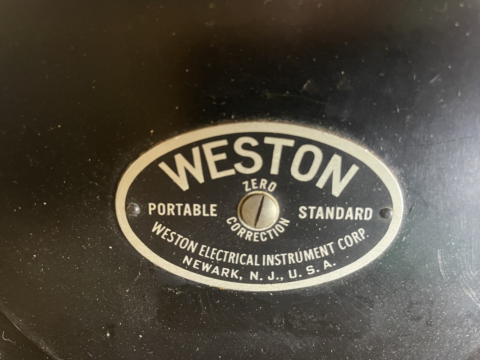 Vintage 1958 Weston Portable Standard ￼AC-DC Ammeter Model 370