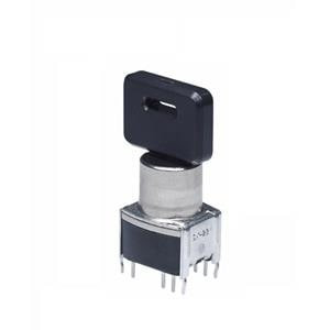 1Pcs SK22BG13 Keylock Switches DPDT ON-NONE-ON REMOVABLE BRACKET PC