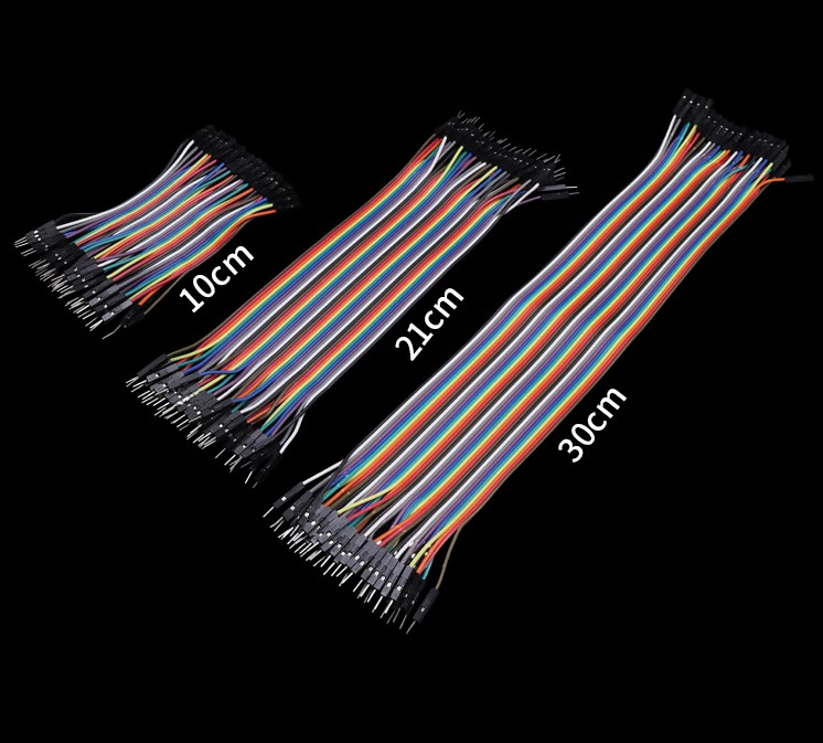 40 Dupont Jumper Cable Wire M-F M-M F-F Breadboard Cable Lead DIY HOBBY