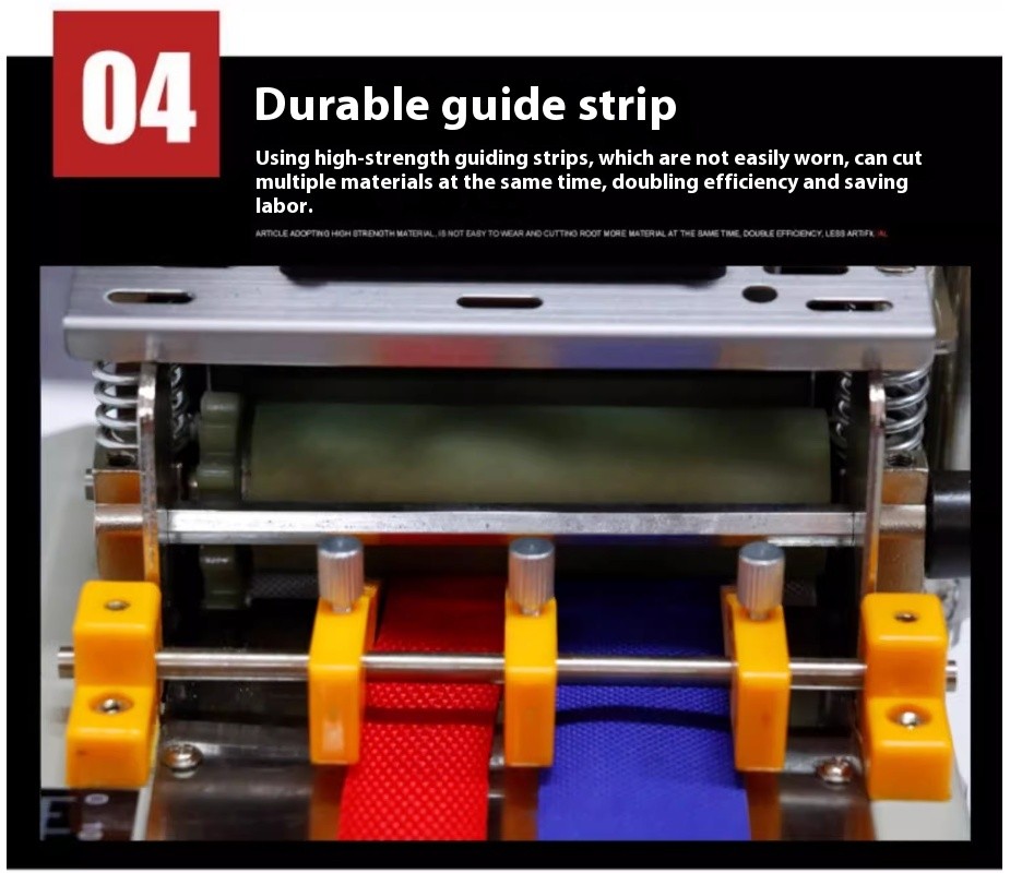 Ribbon Computer Tape Cutter Hot and Cold Tape Cutter Zipper Automatic Cutter