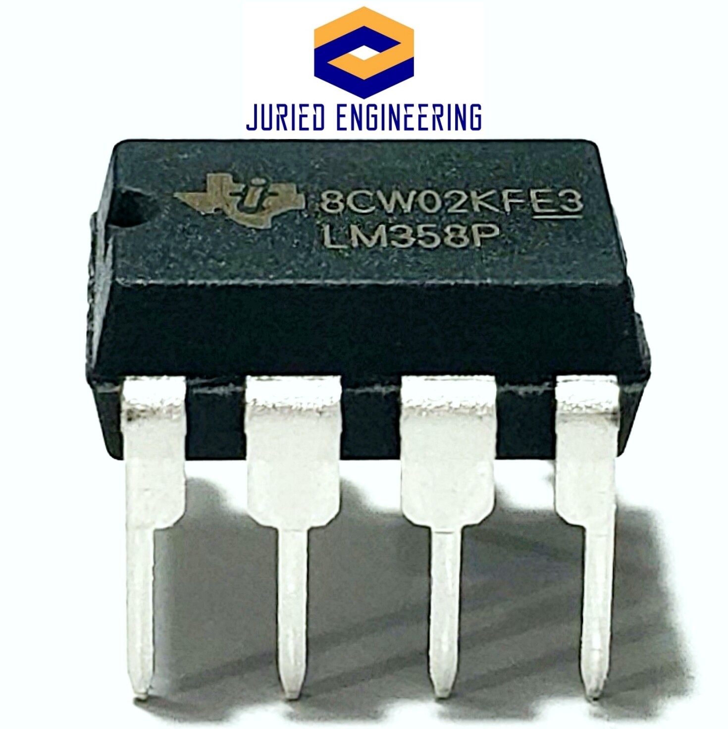 10PCS LM358P LM358 High-Gain Frequency_Compensated Dual Operational Amplifier IC