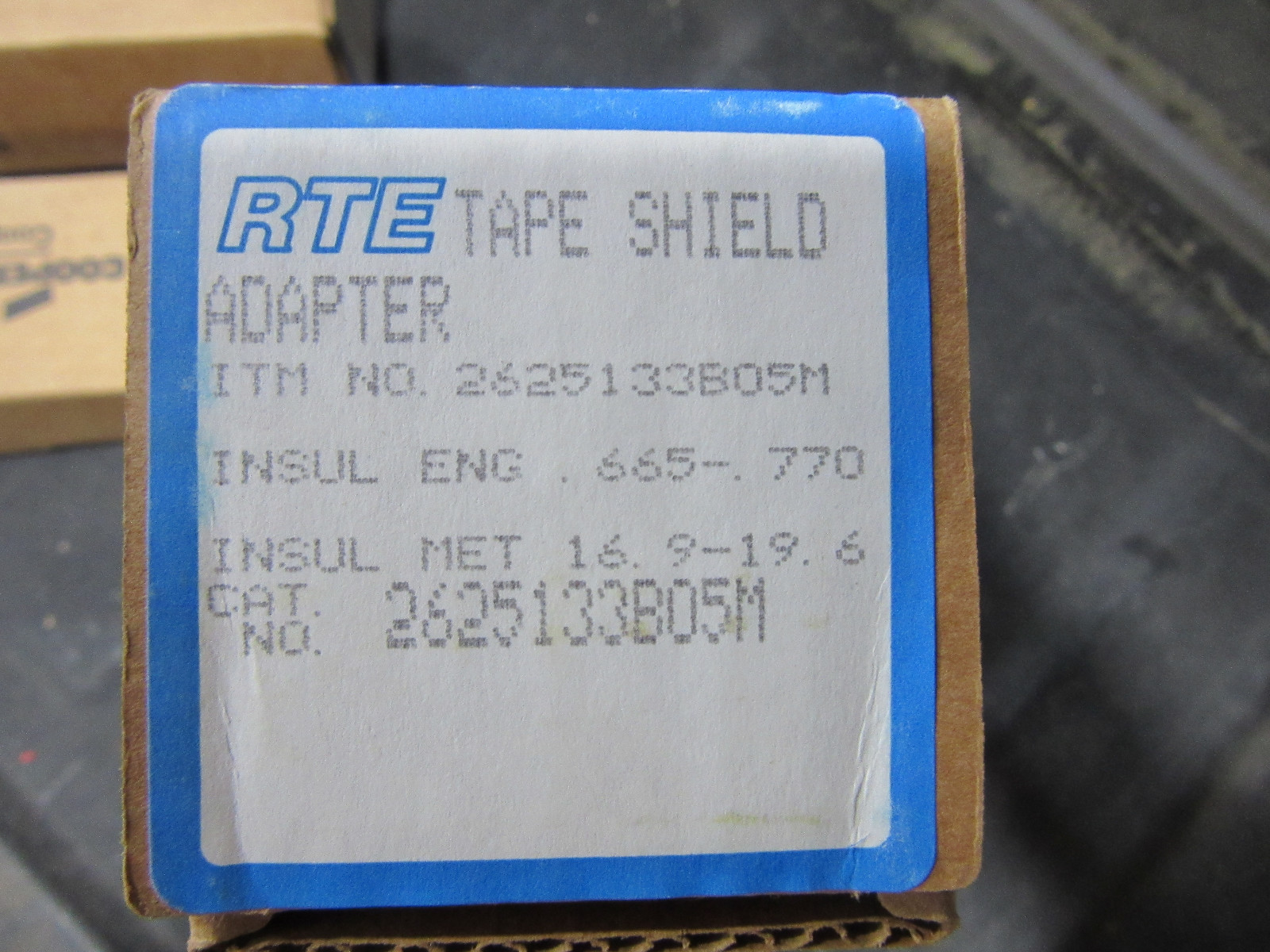 (3) RTE 2625133B05M Tale Shield Adapters NEW!!! in Box with Free Shipping