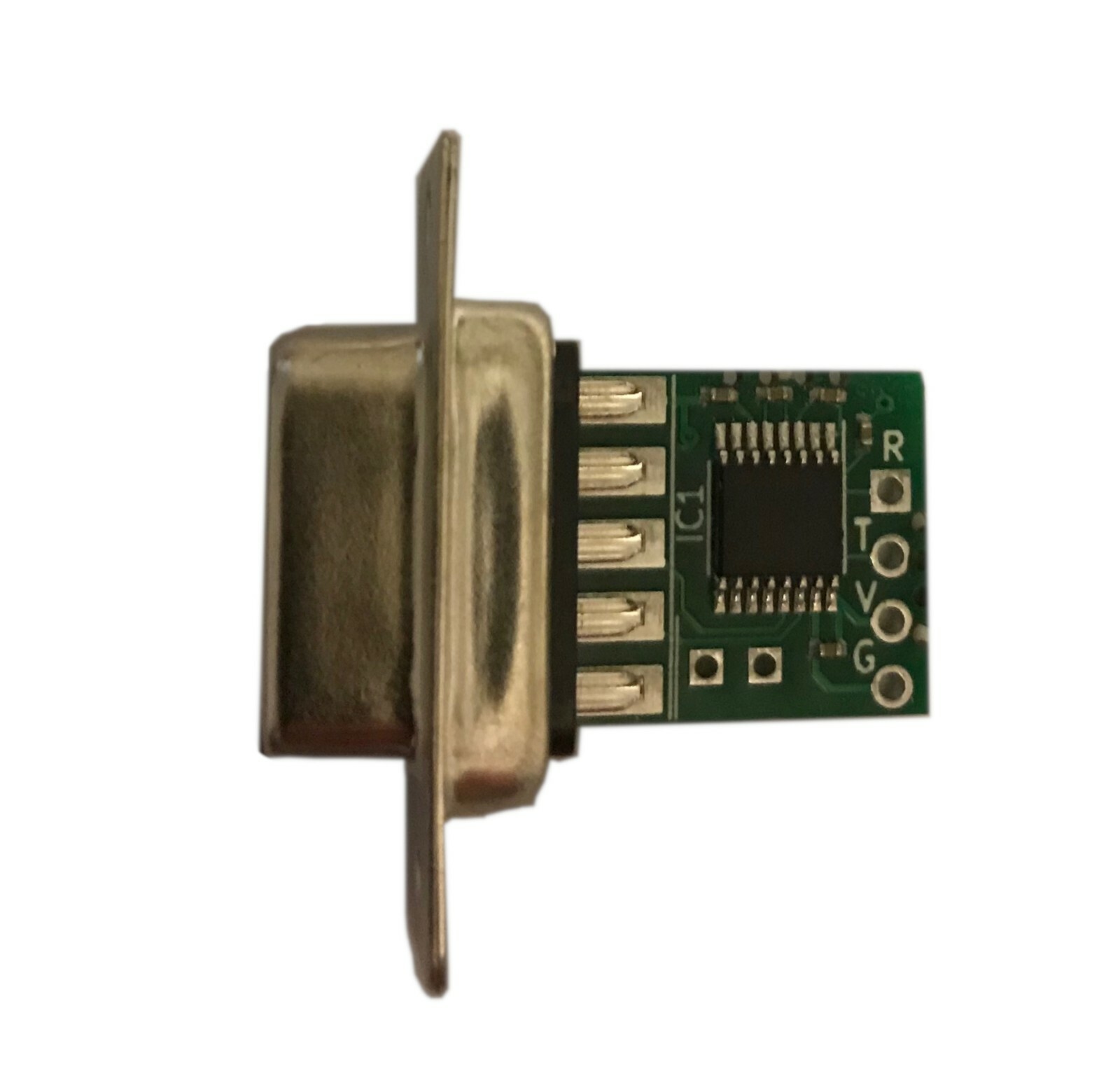 RS232 TTL Mini Level Translator Shifter in dB9 Clam Shell