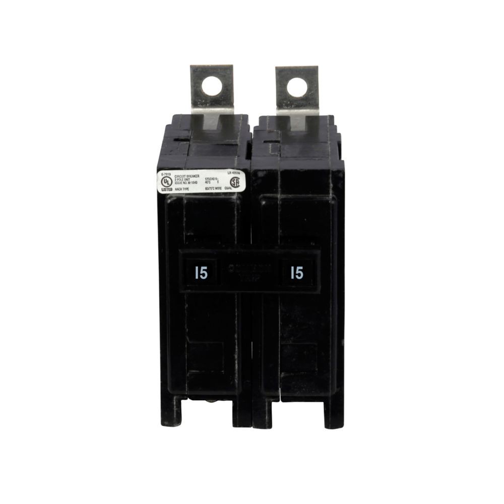 Eaton QBHW2015 Quicklag 2-pole 15A 22kAIC 120/240V Bolt-on