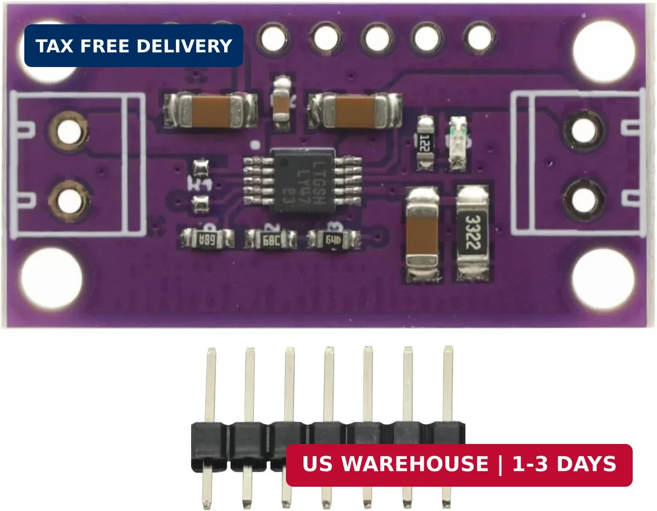 LT3042 PSRR Ultra Low Noise Linear Voltage Regulator Power Module