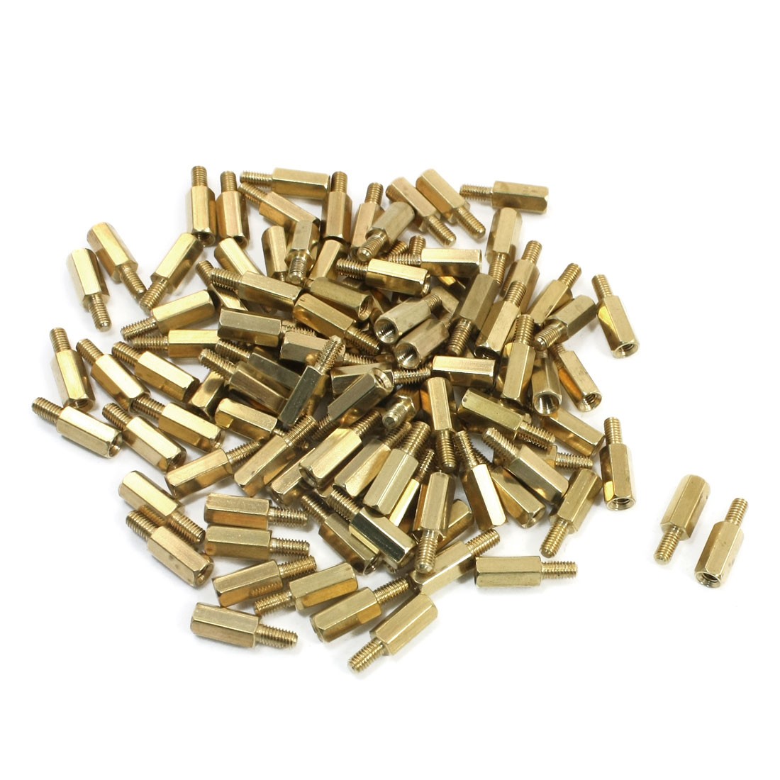 100Pcs M3x6mm Male to Female Thread Hex Standoff Hexagonal Spacer