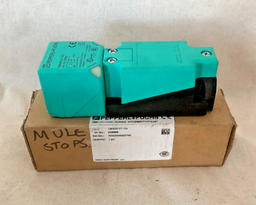 PEPPERL FUCHS Two Wire Inductive Sensor NBN40-U1-UU 238886 Made Czech Republic