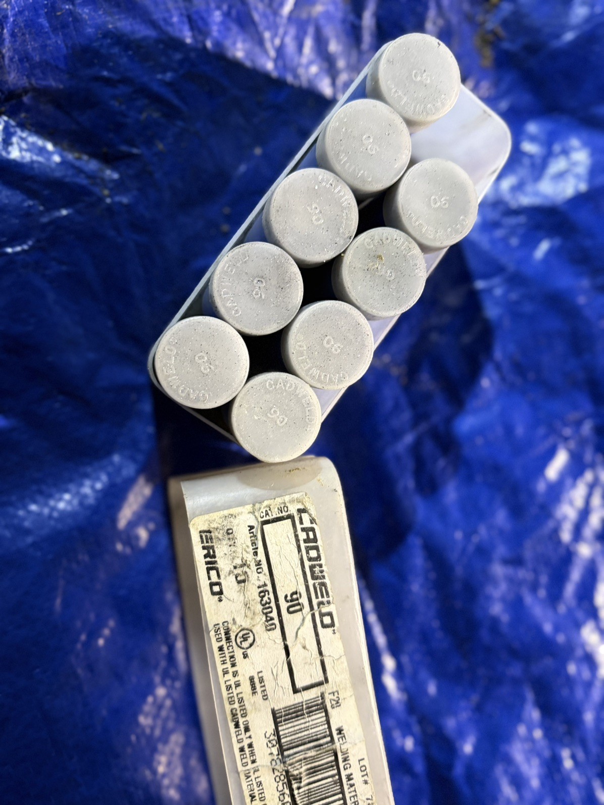 ERICO CADWELL 90 WELDING MATERIAL (CASE OF 9)